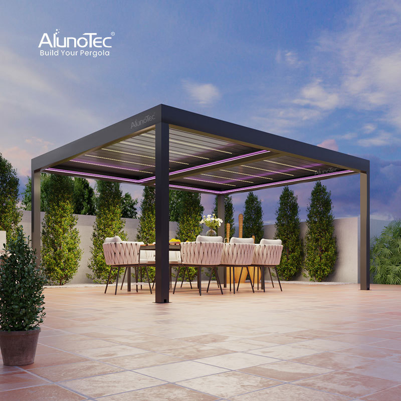 Customized Outdoor Motorized Aluminum Vertical Sunshade