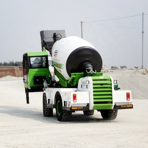 Máy móc xây dựng Sơn Đông Lai Châu JF tự <span class=keywords><strong>loader</strong></span> Mixer trộn bê tông xe tải high-end trộn bê tông - Product Image 4