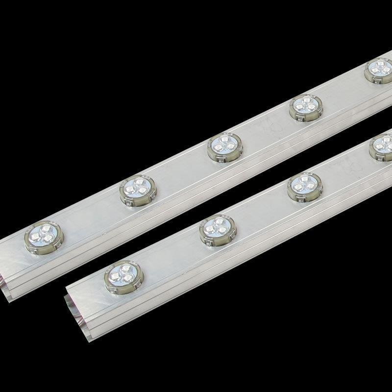 30mm 50mm 40mm Waterproof 12V 24V 48V LED Christmas Holiday Dimmable RGB RGBW LED Pixel Light With Aluminum Profile Channel