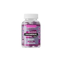 Gummies de magnésium à base de pectine naturelle en promotion avec vitamine B6 pour la santé intestinale, cardiaque et post-entraînement