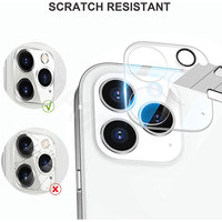 Protecteur d'objectif de caméra à couverture complète pour iPhone 12 13 Pro Max Mini verre trempé pour iPhone 11 Pro Max XR Protecteur d'appareil photo