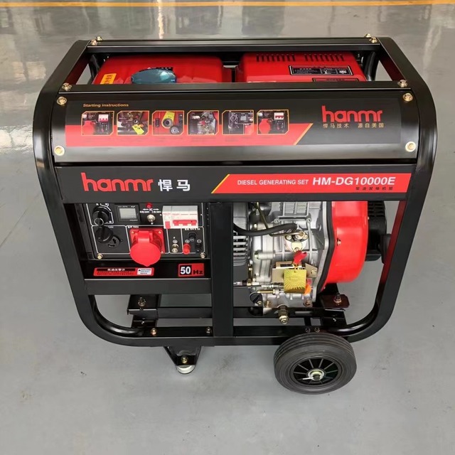 Portable 5KW diesel Generator for Home Backup Power
