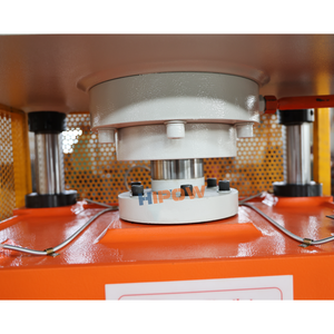 Presse hydraulique verticale à quatre colonnes et trois poutres HIPOW Y32-20T, contrôlée par PLC, moteur 3,7 kW, 220/380/400/415 V, 50/60 Hz, 4T - Product Image 6