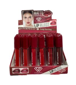 Brillo de labios de larga duración con logotipo personalizado, antiadherente, resistente al agua, a base de minerales, Etiqueta Privada, maquillaje cosmético, forma líquida, producto de belleza - Product Image 3