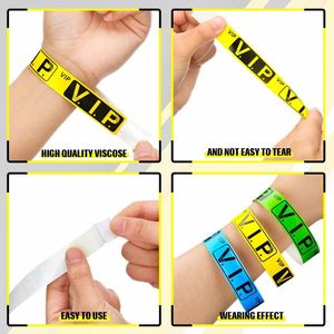 Bracelets promotionnels personnalisés avec logo d'usine, fermoirs holographiques pour festivals, bracelets colorés à boucle - Product Image 3