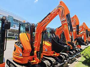 LonKinG CDM6025 Mini Crawler <b>Excavator</b> 2.5 Ton Yanmar Engine 0.08m³ Bucket Hydraulic Excavation <b>Machine</b> - Product Image 2