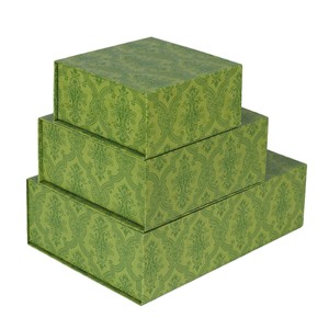 Customizable Kraft <b>Paper</b> Magnetic Gift Box <b>Glossy</b> Lamination UV Coating and Embossing for Jewelry Cardboard Dressing Packaging - Product Image 2