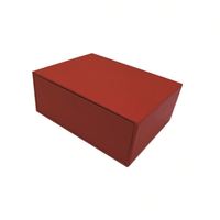 Boîte à tiroir coulissant pour cosmétiques, parfums, vernis à ongles, stylos, emballage avec laminage mat, gaufrage, recyclable, impression de logo personnalisé, éponge