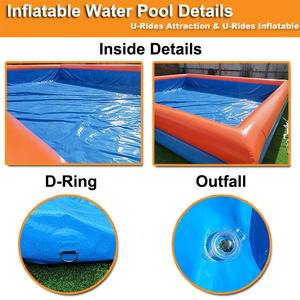 สระว่ายน้ำเป่าลมแบบพกพาทรงสี่เหลี่ยม <span class=keywords><strong>3</strong></span> หลอด ความสูง 1.5 <span class=keywords><strong>เมตร</strong></span> - Product Image 2