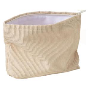 Bolsa de Cosméticos de Lona de Pana para Mujer, Estilo Coreano, Bolsa de Aseo de Gran Capacidad - Product Image 5