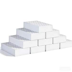 2x Éponge en mélamine compressée avec surface texturée à pois, <span class=keywords><strong>gomme</strong></span> <span class=keywords><strong>magique</strong></span> pour nettoyage intensif - Product Image 1