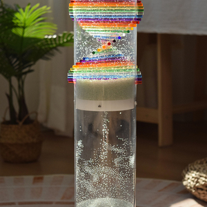 Bâton de pluie Style adn Pitch parfait Thérapie par le son Couleur arc-en-ciel Instruments de guérison par le son Produits à quartz Cadeaux spirituels - Product Image 4