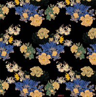 Popular High-Quality Color Custom Printing Design Rayon Challis Fabric Viscose