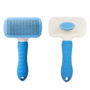 Zenidoo L-561 Peigne en plastique pour enlever les poils de chien et de chat - Peigne à aiguilles multifonctionnel autonettoyant pour le toilettage et le massage des animaux de compagnie - Product Image 1