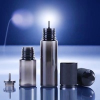 Bouteille d'huile liquide de 5ml 10ml 15ml 20ml 30ml 50ml 60ml 80ml 100ml 120ml Flacon compte-gouttes en PET avec bouchon goutte à goutte CRC Cap