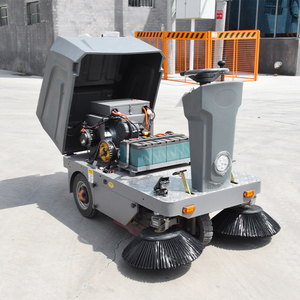 Nueva barredora eléctrica compacta autopropulsada de 48V 45AH con batería de plomo-ácido para limpieza de calles en comunidades - Product Image 6