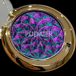 OEM Multicolor Special Effect Eyeshadow 6 Colors Highly Pigmented Metallic Eyeshadow