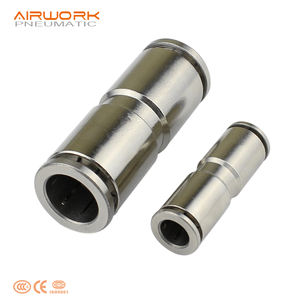 Pg न्यूमेटिक रेड्यूसर 304 स्टेनलेस स्टील की पाइप फिटिंग भंडारण PU पुश पुल कनेक्टर - Product Image 6
