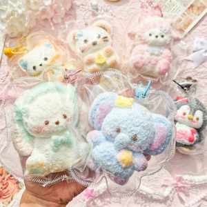 ของเล่นบีบคลายเครียดรูปสัตว์ BOTU ทำจากซิลิโคนเกรดอาหาร เนื้อสัมผัสนุ่มเหมือนครีม แต่งหน้าและจัดแต่งทรงผมได้อย่างสวยงาม สนุกกับการนวดบีบ - Product Image 2