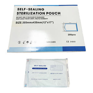 Zelfdichtend Met Chemische <span class=keywords><strong>Indicator</strong></span>, Transparant Venster | Snelle Steriliteitsverificatie In Klinieken | Sterilisatiezakje - Product Image 6