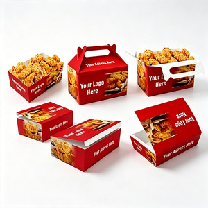 <span class=keywords><strong>Cajas</strong></span> de Papel <span class=keywords><strong>para</strong></span> Llevar Pollo Frito Impresas <span class=keywords><strong>Personalizadas</strong></span>, <span class=keywords><strong>Cajas</strong></span> de Papel Kraft de Grado Alimenticio <span class=keywords><strong>para</strong></span> Restaurantes de Comida Rápida - Product Image 1