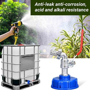 IBC Water Tank <b>Valve</b> for 275-330 Gallon Tote Water Tank Adapter IBC Tote to Garden Hose Water Drain Tote Conector - Product Image 3