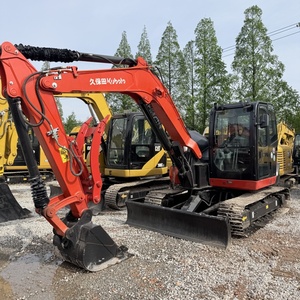 High Quality Used Kubota KX080-4A 8Ton <b>Mini</b> Crawler Excavator Second Hand Hydraulic Digger with Blade & <b>AC</b> KX155 KX163-5 KX165 - Product Image 4