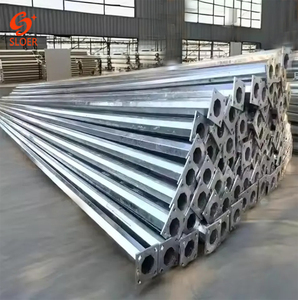 סלור מותאם מותאם אישית משושה מגולוון כפול זרועות יחיד 6 מ '7m 8m 9m 10m 11m 12m מנורת פוסט רחוב - Product Image 1