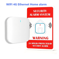 Sistema de Alarma Inteligente para el Hogar con GSM 4G WIFI IP, Alarmas de 120dB, Sistemas de Seguridad para el Hogar, Compatible con CID SIA CMS