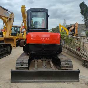 Pelleteuse d'occasion Kubota KX155-5 Pelleteuse sur chenilles Pelleteuse d'occasion Mini pelleteuse d'origine Kubota KX155 de haute qualité - Product Image 3