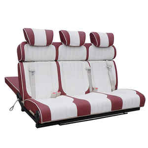 Cama Plegable de Cuero para 2 Personas, Reversible, para Autocaravanas, Furgonetas <span class=keywords><strong>Camper</strong></span> y MPV - <span class=keywords><strong>Ford</strong></span> <span class=keywords><strong>Transit</strong></span>, Benz Sprinter - Product Image 6