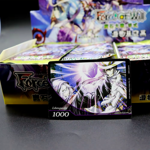 OEM personnalisé Anime Holo holographique <span class=keywords><strong>cartes</strong></span> à collectionner papier impression jeu <span class=keywords><strong>cartes</strong></span> à jouer avec logo personnalisé emballé dans une boîte - Product Image 2