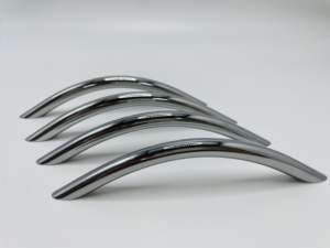 Heldere chroomstalen boogbruggrepen voor keukenladehardware Moderne duurzame meubelgrepen Trivalent/Hexavalent chroom - Product Image 2