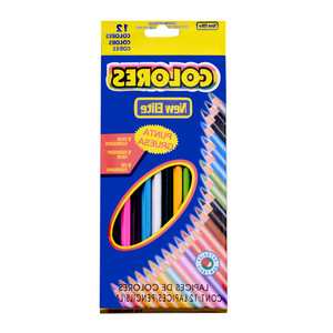 Set di Matite Colorate Bview Art 12 Colori per il Ritorno a Scuola per Studenti - Product Image 1