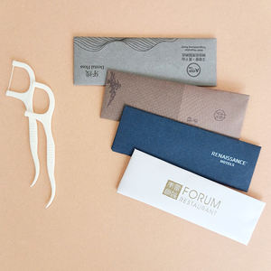 Bâtonnet de soie <span class=keywords><strong>dentaire</strong></span> personnalisé avec logo, emballé individuellement, en plastique jetable, pour restaurant - Product Image 6