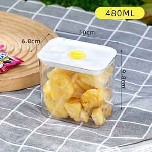 Plateau à collation divisé avec poignée, plateau à collation avec 8 compartiments amovibles et couvercles individuels, boîte de rangement alimentaire - Product Image 6