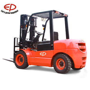 EP japonés de 4,5 toneladas del motor de combustión interna diesel de la carretilla elevadora neumático sólido opcional CPCD35T8 - Product Image 4