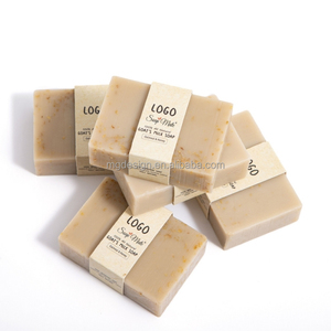 Sapone Artigianale all'Avena, Miele e Latte di Capra, Fragranza Vegetale, Detergente Viso, Schiuma da Bagno, Profumo Intenso, Sapone da Bagno Etichettato - Product Image 6