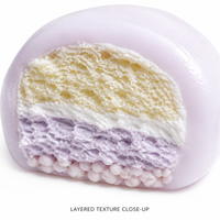 Jouets Squishy de Bureau Mochi Superposés, Doux et Brillants, aux Couches Crémeuses, Saveurs Pastel, à Presser