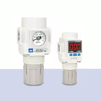 Régulateur à succès avec fonction anti-retour AR20K/30K/40K, régulateur de cylindre pneumatique avec manomètre