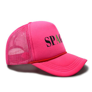 Colorful Foam Mesh Trucker <b>Hat</b> Plastic Back Buckle Custom Heat Transfer Print for Beach <b>Holiday</b> Daily Outdoor Sun Headwear - Product Image 5