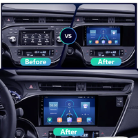 Autoradio 9 "2 Din 8G 256G Android 13 pour Toyota Avalon 2013 Multimédia Carplay Récepteur Stéréo Écran Tactile youtube WIFI 4G