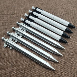 Ruler <b>Pen</b> Vernier Caliper Ballpen Student <b>Gift</b> Tool <b>Pen</b> Screwdriver Spirit Level Plastic Ballpoint <b>Pen</b> - Product Image 6