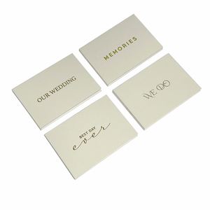 YNG YNGN251030-2 Gold Foil Stamping 7 Inch IPS Screen Customized Paper Card 4GB <b>Memory</b> Rechargeable Battery Handmade Luxury <b>Gift</b> - Product Image 2