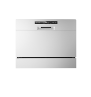 Lave-vaisselle compact 6 couverts, compatible comptoir ou encastrable