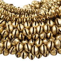 Accessoires de bijoux DIY chinois, clochettes en cuivre pour animaux de compagnie, laiton, têtes de chien et de tigre tissées, pendentifs en gros