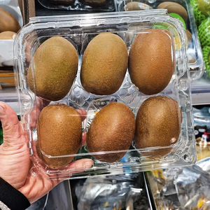 Tamanho personalizado descartável <span class=keywords><strong>PET</strong></span>/CPET plástico fresco <span class=keywords><strong>kiwi</strong></span> fruta garra embalagem recipientes caixas para frutas - Product Image 1