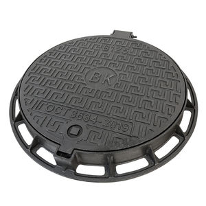 미끄럼 방지 및 무소음 주철 맨홀 뚜껑, EN124 인증, 공장 직판, 샘플 제공, 글로벌 구매자용 - Product Image 2