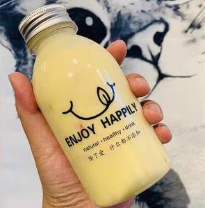 Bouteille en plastique transparente de 12 oz (350 ml) pour jus, boissons, thé au lait / Bouteille en plastique vide pour boissons froides avec bouchon à vis - Product Image 4