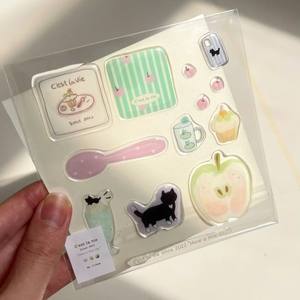 สติกเกอร์นูนลายการ์ตูนสัตว์ 3 มิติ ขายส่ง สำหรับตกแต่งเคสมือถือ DIY สมุดภาพน่ารัก กันน้ำ สำหรับตกแต่งแล็ปท็อป สติกเกอร์นูน 3 มิติ - Product Image 6